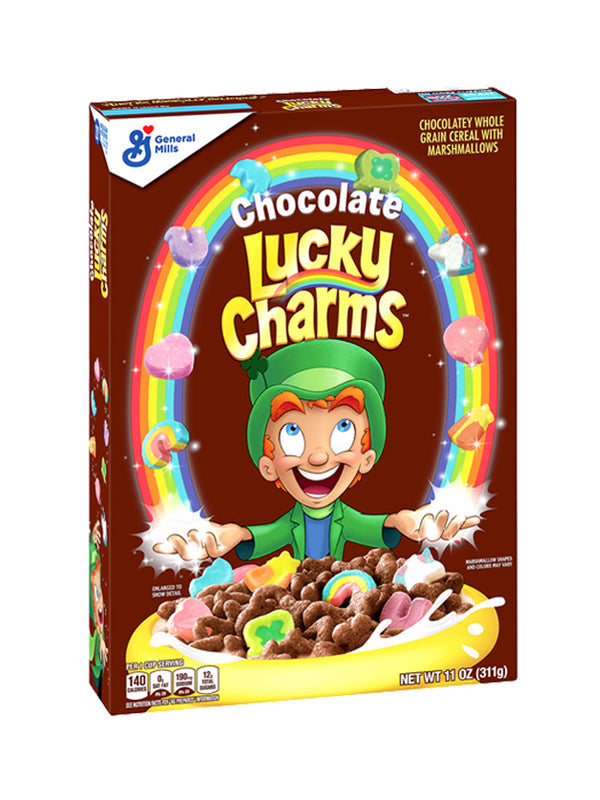 Lucky Charms Chocolate - Cereal with Marshmallows (340g) 